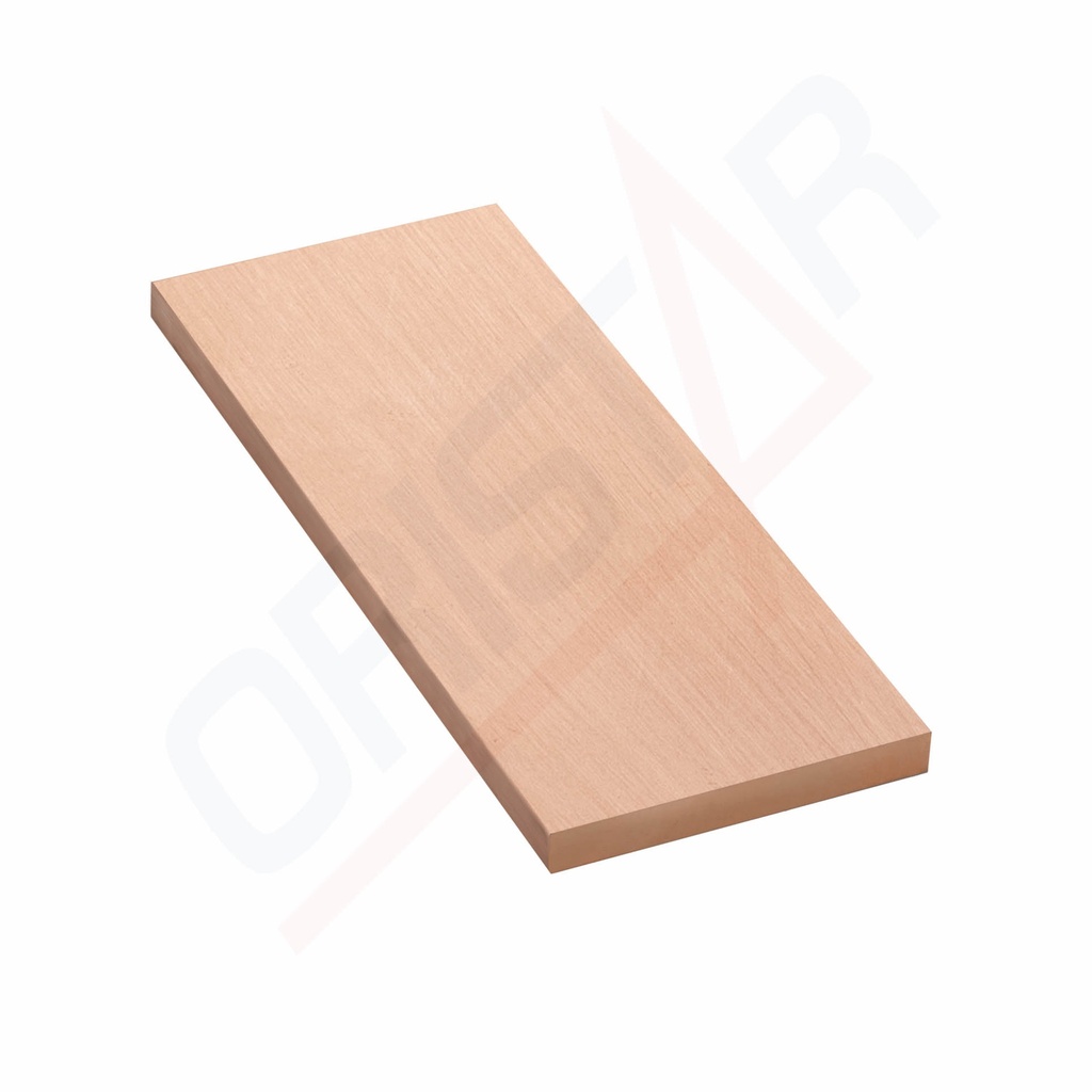 Copper rectangle bar, C1020 - 1/2H - China