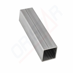 [NHKOVA6063TENHAT.05000032500] Aluminum Alloy square tube bar, (63S) A6063TE - Japan